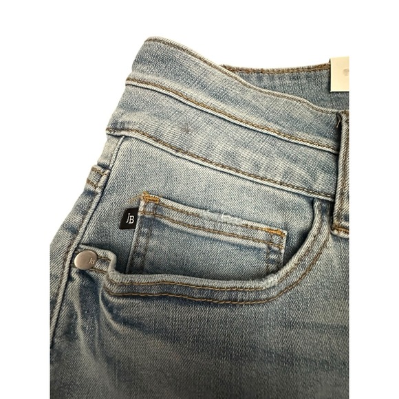 NWT Judy Blue Jeans Womens Size 16W Blue Wide Leg Crop Stretch Denim #G6-4 - Picture 9 of 15